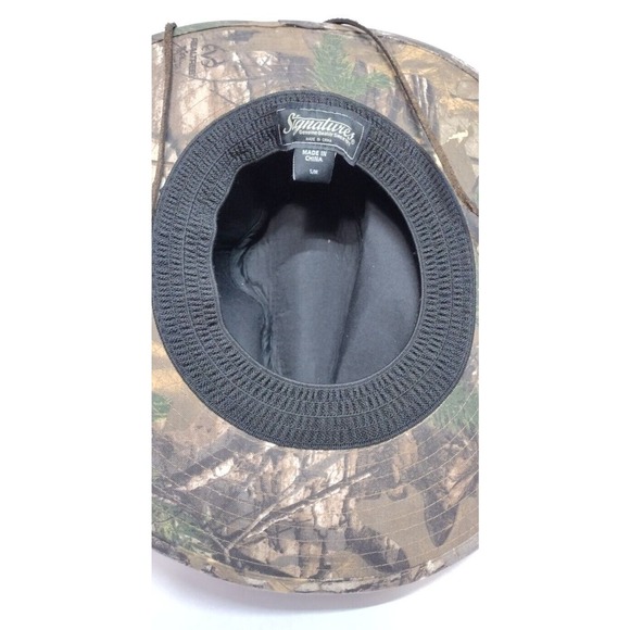 Signatures Men's Camo Realtree Safari Hat Duck Hunting Brim Hat Size S/M - Picture 6 of 6